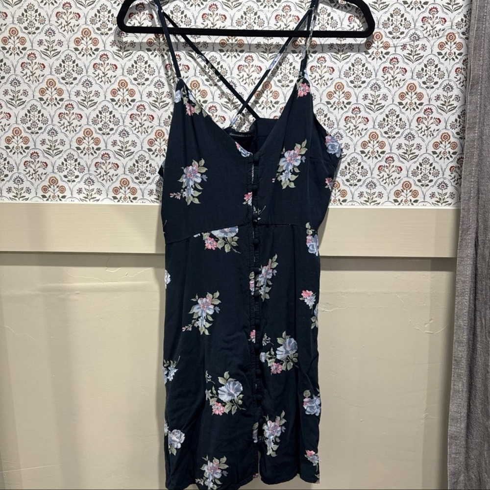 Floral Spaghetti Strap Dress